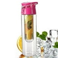 thumbnail image 5 of Yoone 800ML Fruit Juice Infuser Water Bottle Health Sport Lemon Cup Bicycle Flip Lid Bottle, 5 of 8