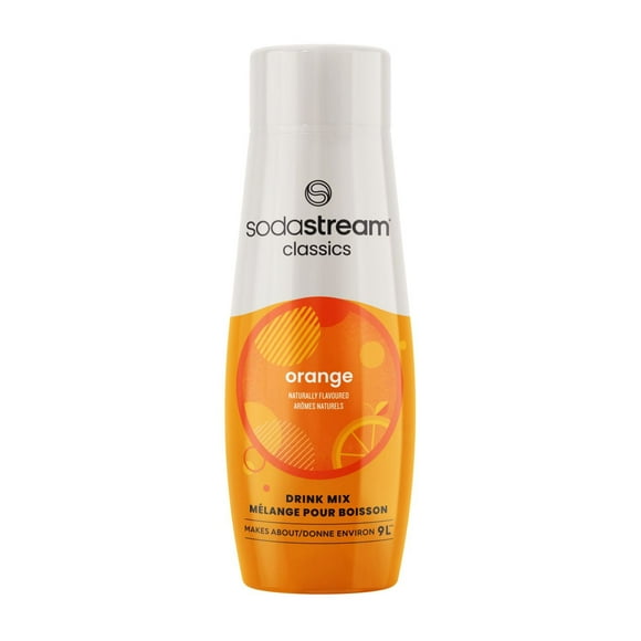 SodaStream Classic, Orange Flavour, 440 mL