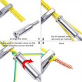 thumbnail image 5 of Wire Stripping and Twisting Tool, Updated Wire Twister Tool for Drill Automatic Wire Stripper Cable Wire Connector Tool, 5 of 5