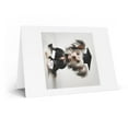 thumbnail image 2 of DistinctInk Greeting Card / Note Card - Chinese Crested Puppy Graduation - PACK of 1, 2 of 7