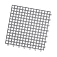 thumbnail image 4 of Alfombra de baño, azulejo de piso de empalme, antideslizante, impermeable, alfombra de piscina, cojín multifunción, alfombra para drenaje de cocina, Gris, 4 of 8