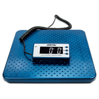 Accuteck S 86 lb All-in-One Silver Digital Shipping Postal Scale with Adapter (W-8260-86BS)