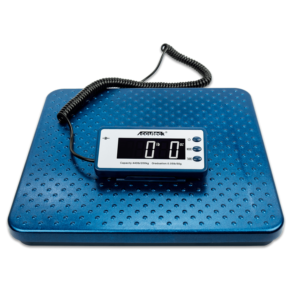 ACCUTECK 440lb Heavy Duty Digital Metal Industry Shipping Postal Scale