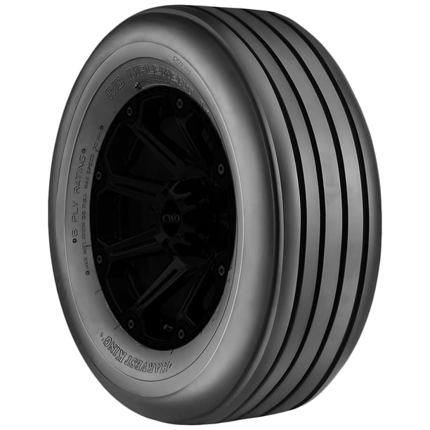 2 New Harvest King Rib Implement I-1 Tires – 5.90-15 (59015) – Farm Use, 26” Diameter