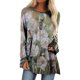 thumbnail image 2 of Ichuanyi liquidación mujer camisas casuales de manga larga estampado de cuello redondo tops sueltos ICHUANYI WER202308210662, 2 of 5