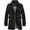 Black, variant on Men's Casual Cotton Jacket - Lightweight Work Coat Windbreaker for Everyday Wear