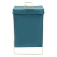 thumbnail image 5 of X-Frame Laundry Basket, Dirty Clothes Basket W/Lid, Foldable Laundry Hamper, 5 of 16