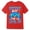 X364 Red, variant on Bysome Summer Boys Shirts Graphic Print Short Sleeve Crew Neck T-shirts Comfortable Boys Tees Size 2-3 Years Beige