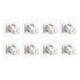 thumbnail image 2 of Paquete de 8 soportes adhesivos para barra de cortina Sunnimix Soporte de rodillo de cortina, 2 of 8