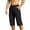 Mens Pants Black, variant on Mens Cargo Pants Multi-Pockets Lightweight Elastic Waist Outdoor Casual Beach Trousers Dad Gifts M-4XL