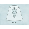 thumbnail image 4 of Mestar Decor 8-pack Mini Bell Candelabra Lamp Shade Lampshade 5"H Clip On Style(8pcs) for Chandeliers Red Color, 4 of 5