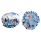 thumbnail image 1 of Pack de 2 gorros de ducha reutilizables e impermeables para baño Multi color, 1 of 7