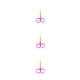 thumbnail image 4 of Seitruly Alicates para cutículas de uñas Tijeras de acero inoxidable Galvanoplastia Spray Oro Rosa Type1 NO1, 4 of 6