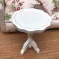 thumbnail image 2 of 6*6*4.5cm Decor 1:12 DIY Toys Wooden Furniture Model Tea Table Furniture Simulation Dollhouse Furniture Miniature Coffee Table 1, 2 of 8