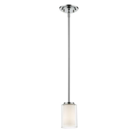 1 Light Mini Pendant in Metropolitan Style 6 inches Wide By 6.5 inches High Bailey Street Home 372-Bel-2333969