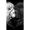 thumbnail image 1 of Pintura de diamantes 5D DIY taladro redondo completo imagen de leones blancos y negros arte de pared Hugtrwg Para estrenar, 1 of 9