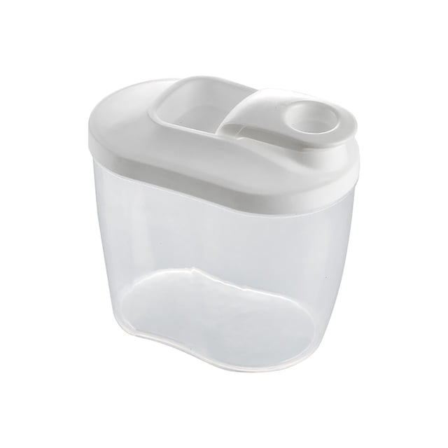 Transparent Food Storage Container with Airtight Lid,Dry Ingredient and Cereal Organizer,Durable Kitchen Jar for Pantry,Restaurants,Grocery,Easy Access Storage,Clear,33.8 OZ