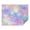 Pastel Colors Stars Pattern, variant on 70x55 Inches Glow in The Dark Blanket Cozy Throw Camping Blankets for Home and Outdoor Use Blue Vortex
