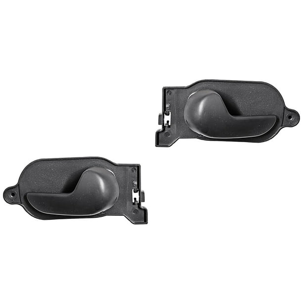 2 Manijas Puertas Interiores Generica Fiesta 2003 A 2010 Ford Delanteras O Traseras Negro