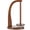 Walnut, variant on Model Magnetic Pendulum Wooden Yarn Holder for Crocheting, Yarn Storage Organizer, Delightful Surprise Gift for Knitting Lovers by ARTOWELL (Mahogany-Colored, Enlarged Size)