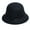 Black, variant on Charmgo Baseball Cap Clearance, Women Faux Wool Bucket Hats Fashion Bowler Cap with Bowknot Trucker Hat, Top Hats for Women Red