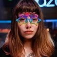 Huaq New Year Glasses 2025 New Year Eve Glasses Novelty 2025 Number