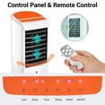thumbnail image 4 of Yescom 3-in-1 Portable Evaporative Air Cooler 110V Fan w/ Humidifier & Remote Control for Bedroom RV, 4 of 10