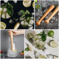 thumbnail image 3 of MasteelfCA 2pcs Ice Muddler Mojito Muddler Sturdy Swizzle Sticks Practical Cocktail Mixer, 3 of 8