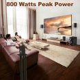 thumbnail image 4 of Sistema de sonido envolvente Bobtot W58 800W 5.1/2.1 canales Bluetooth, 4 of 8