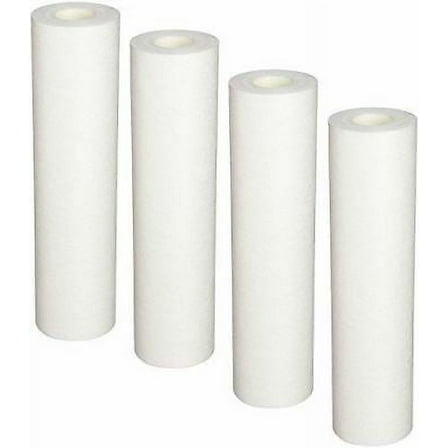 FITS Dupont 800 Series 10" Whole House Carbon Wrap Water Filter 4-Pack WFPFC8002