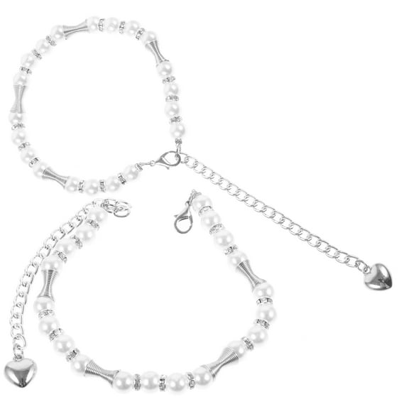 FRCOLOR  Shoe Laces for Women Extender High Heel Straps Heels Women's White