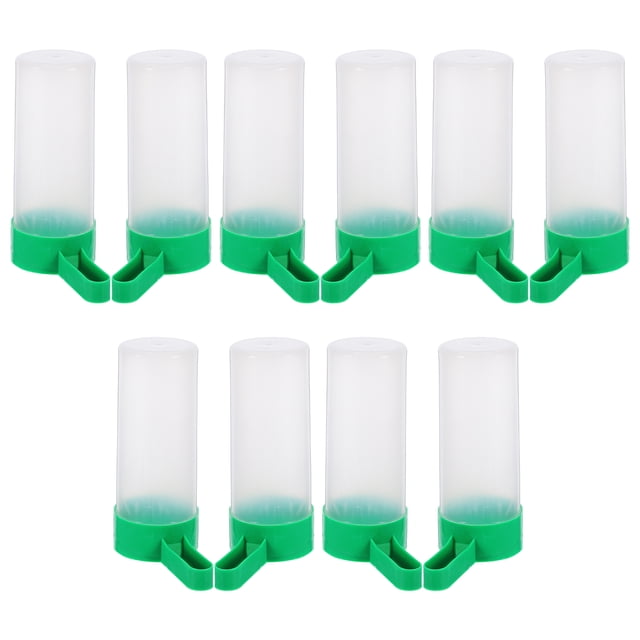 Raindrops 10Ud Bebedero Automático Para Pájaros Y Loros Con Fácil De Limpiar Y Portátil