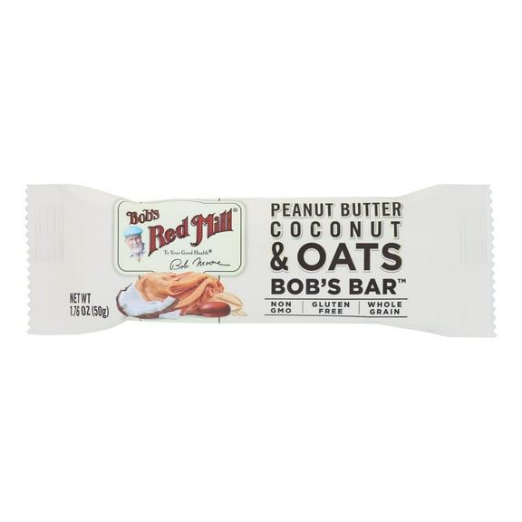 Bob's Red Mill Peanut Butter Coconut & Oats Bob's Bar 1.76 oz