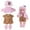 Pink, variant on Danhjin Baby Doll Accessories, Reborn Doll Girl Clothes 11.8in Simulation Doll Outfits for Baby Dolls, Toy Gift for Puzzle Play House and Toddler Pretend Play, Christmas Gifts for Girls