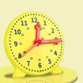 thumbnail image 4 of Clock Toys Hand-eye Coordination Concentration Teaching Aids Three-needle Early Preschool Teaching Aids Clock Toy for Homeschool, 4 of 7