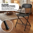 thumbnail image 7 of Alvantor Folding Chairs, 4/6/10-Pack White Indoor Outdoor Stackable Portable for Events, Offices, Weddings, 7 of 7