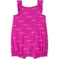 thumbnail image 2 of Carter's Child of Mine Baby Girl Romper, One-Piece, Sizes 0/3-24 Months, 2 of 5