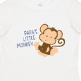 thumbnail image 4 of Inktastic Papa's Little Monkey Boys or Girls Toddler T-Shirt, 4 of 5
