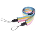 thumbnail image 1 of Adjustable Colorful Rainbow Comfortable Camera Neck Strap for Fujifilm Instax Mini 8 70 Instant Film Camera, 1 of 6