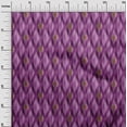 thumbnail image 3 of oneOone Cotton Flex Magenta Fabric Ikat Craft Projects Decor Fabric Printed By The Yard 40 Inch Wide, 3 of 4