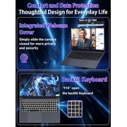 Rumtuk 17.3-inch Laptop,16GB DDR4 RAM,1T SSD,Quad-Core N150 (Beat N95 6500Y) up to 3.6 GHz,FHD IPS Display,Backlit KB,6000mAh,Webcam/Wi-Fi/USB 3.0/BT, PC Notebook for Home Office&Students,Win 11 Pro
