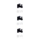 thumbnail image 1 of Billuyoard Gancho de baño Colgador de acero inoxidable Adhesivo Colgando Ganchos lisos Estante Gadgets Estante Sala de estar Dormitorio Inodoro Tipo 13 3Conjunto, 1 of 6