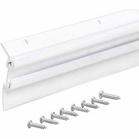 M-D Products 07179 36" White Flex-O-Matic Automatic Door Sweep