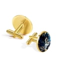 thumbnail image 3 of Owl Stylish Men's Stainless Steel Shirt Cufflinks for Formal Attire - for Business Meetings and Special Occasions, 3 of 6