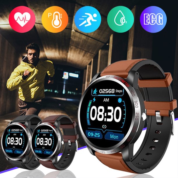 Smart Watch Healthy Heart Rate Blood Pressure Electrocardiogram Blood