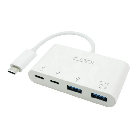 CODi 4-Port USB-A/USB-C Hub