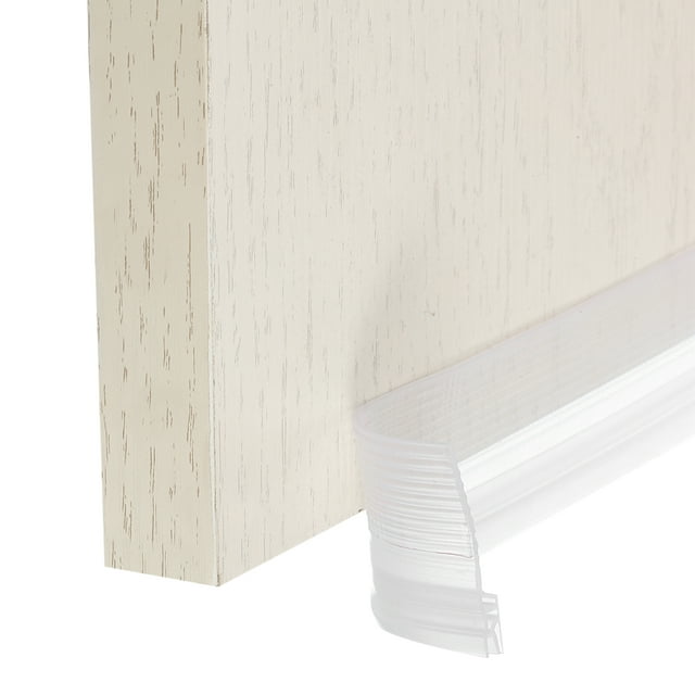 Tapón de Draft Uxcell, 1.57 in x 6.6 ft Tira de Sellado para Puerta, Bloqueador de Draft para Puerta, Aislante para Huecos