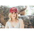 thumbnail image 3 of AMERICAN NEEDLE Miller High Life Beer Snapback Baseball Dad Hat, Coachella Collection, 21017A-MHL-WINE, 3 of 3