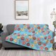 thumbnail image 2 of Fotbe Cute Donut Manta de Franela con Estampado, Manta Ultrasuave para Cama, Sofá, Auto, Hipoalergénica y Antibolitas-40"x30", 2 of 6