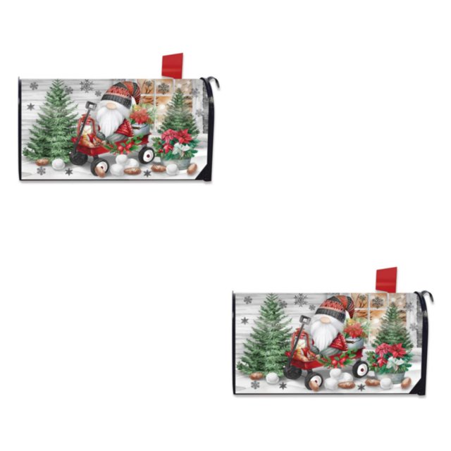 maskred Bright And Warm Decoration Brighten Up Mailbox Spring-inspired Cover Standard YTYH2309101 2Set